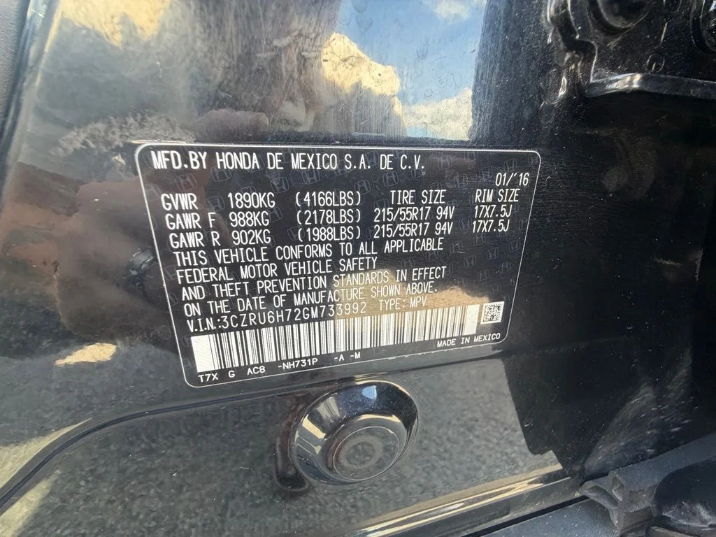 Used 2016 Black Honda EX-L image 54