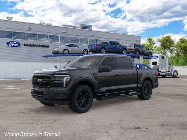 New 2026 Agate Black Metallic Ford Lariat® image 1