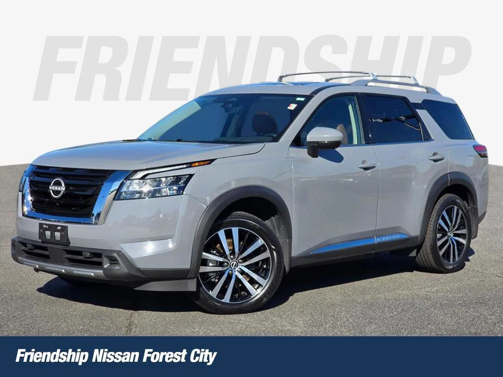 Used 2024 Gray Nissan Platinum image 1