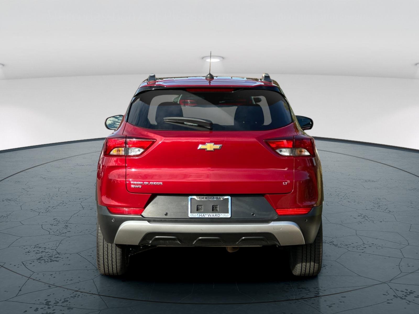 Used 2021 Scarlet Red Chevrolet LT 4D Sport Utility image 5