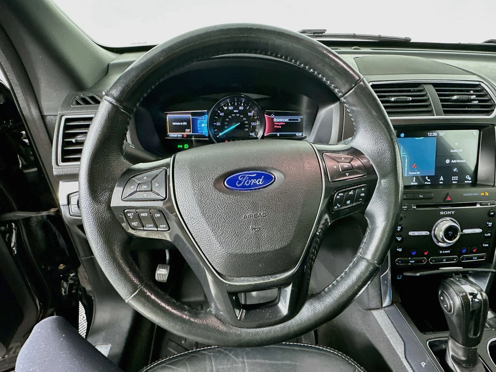 Used 2018 Shadow Black Ford Limited image 12