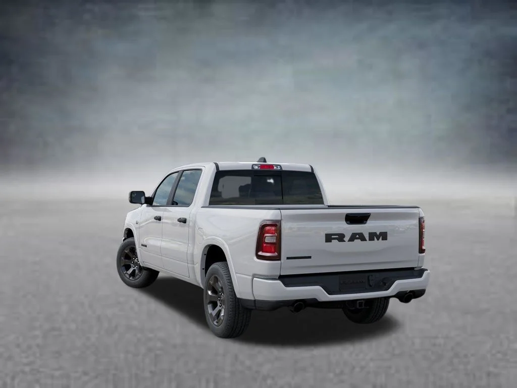 New 2026 Bright White Clear-Coat Exterior Paint RAM Big Horn/Lone Star image 3