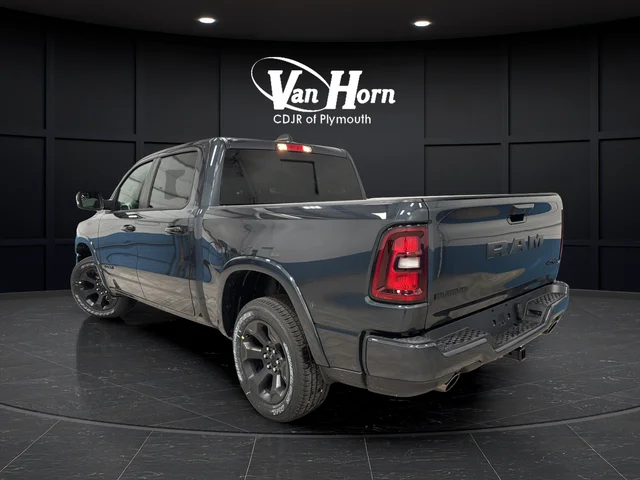 New 2026 Forged Blue Metallic Exterior Paint RAM Big Horn/Lone Star image 5