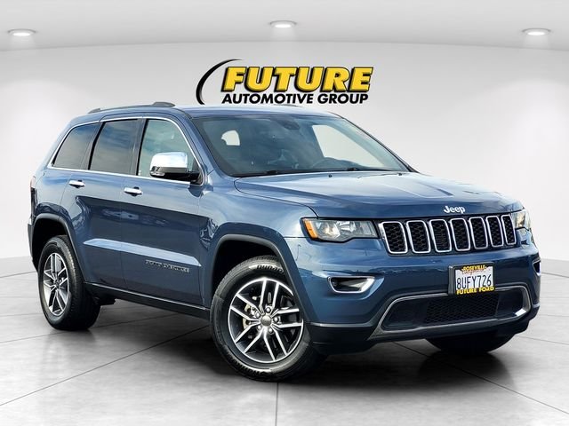 Used 2020 Blue Jeep Limited image 1