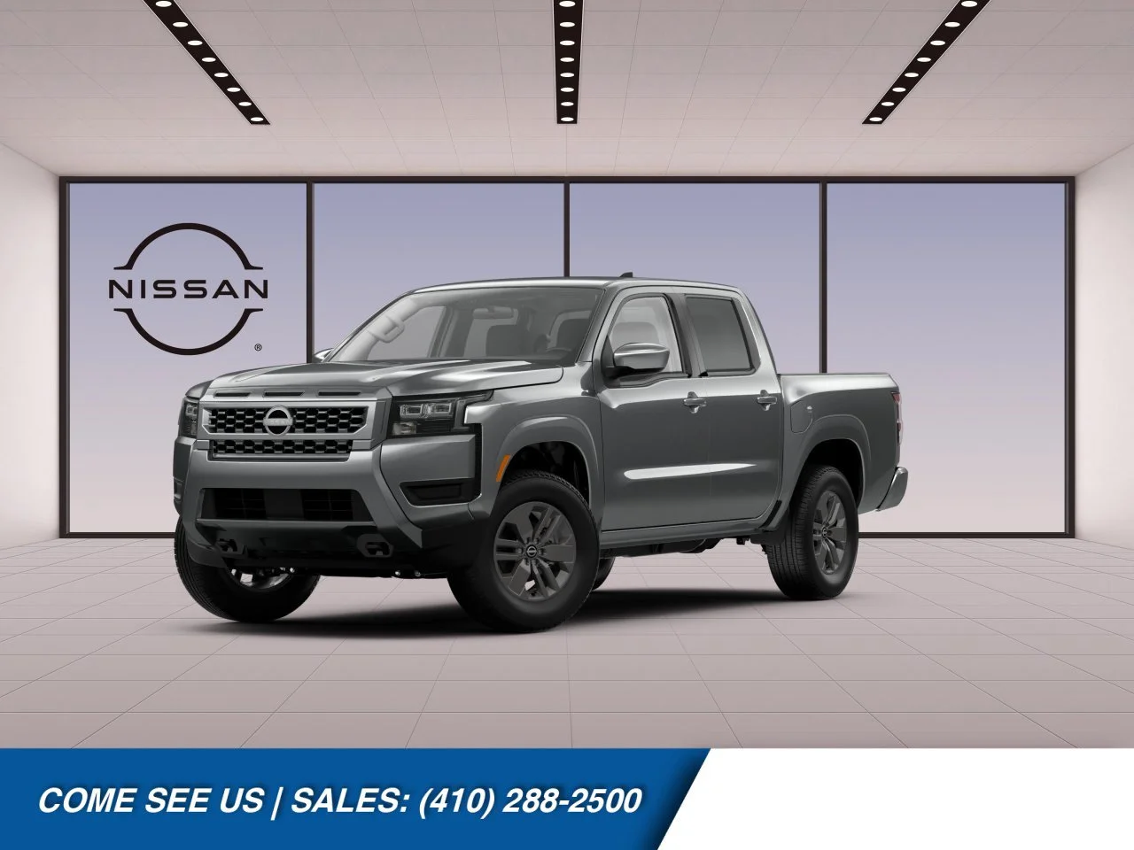 New 2026 Gun Metallic Nissan Crew Cab SV image 1