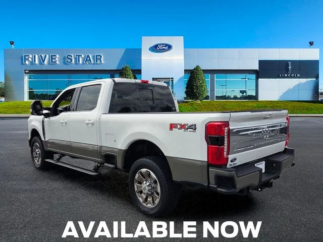 New 2026 Star White Metallic Tri-Coat Ford King Ranch image 9