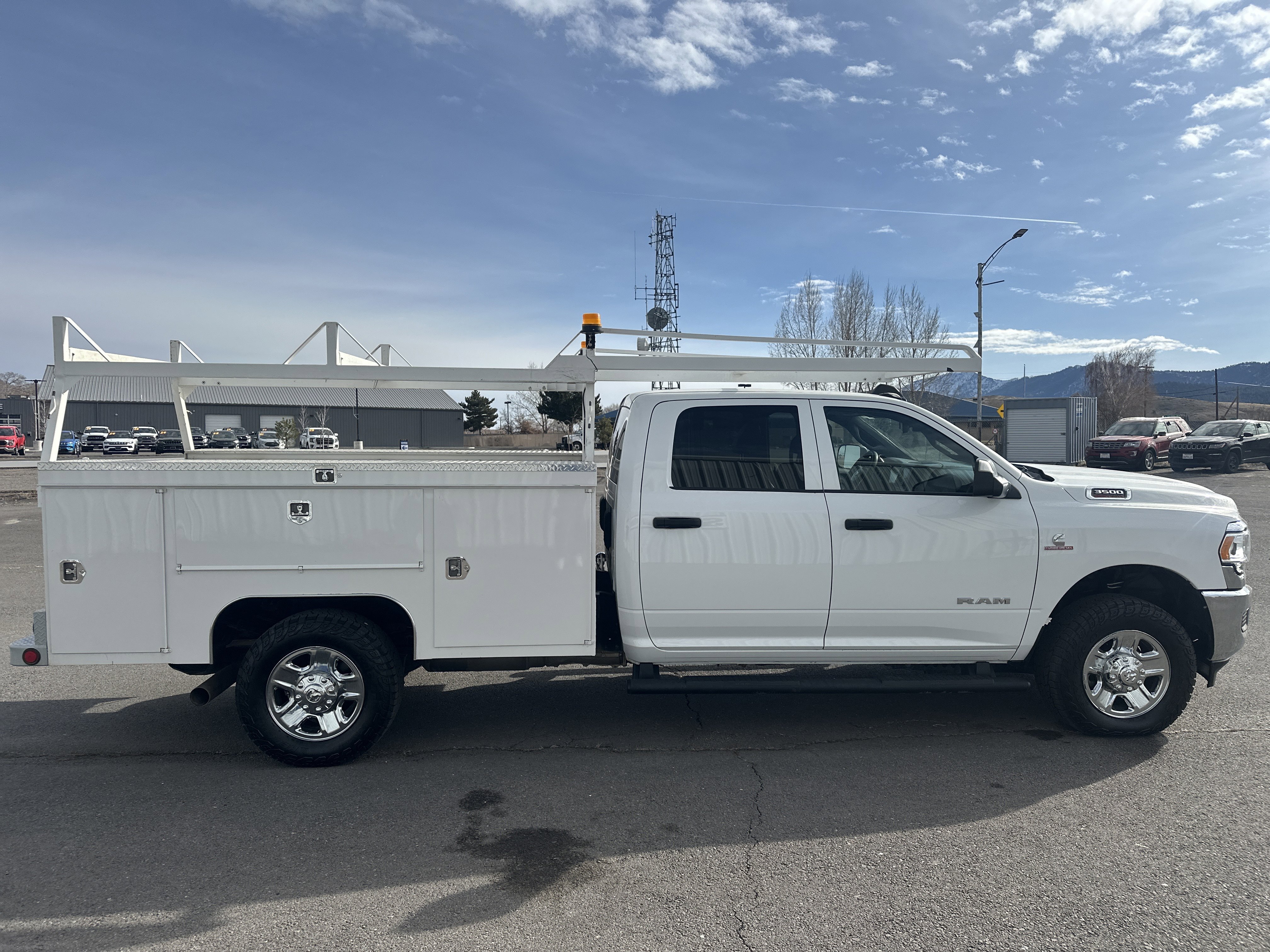 Used 2021 Bright White Clearcoat Ram Tradesman image 6