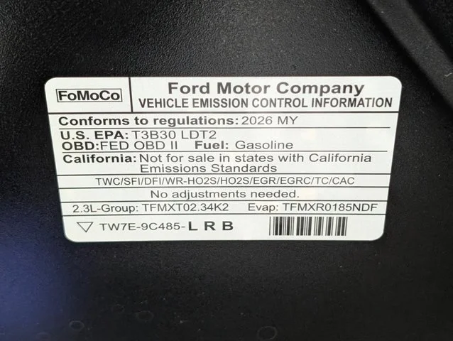 New 2026 Agate Black Metallic Ford Active image 52