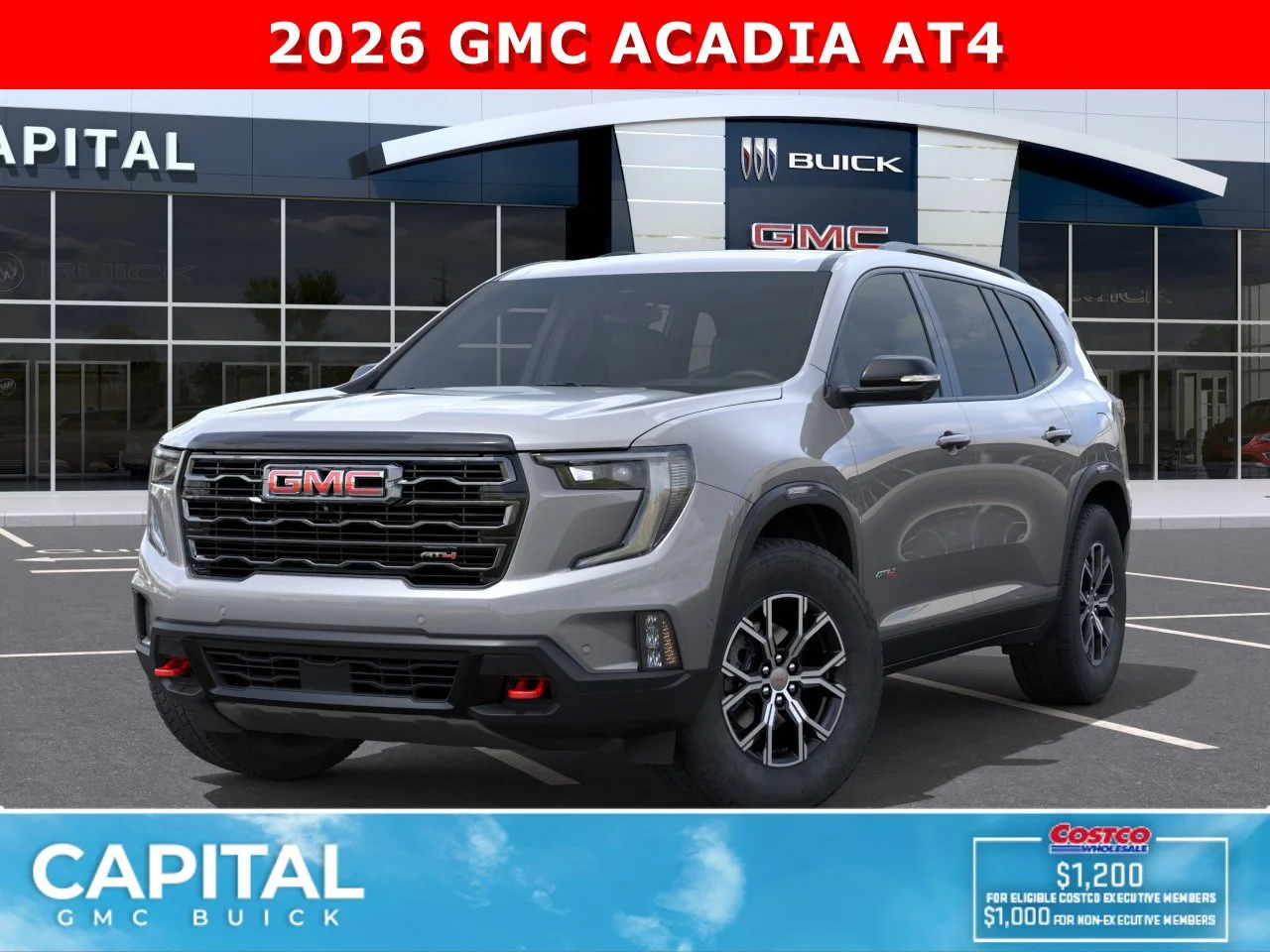 New 2026 STERLING METALLIC GMC AT4 image 1