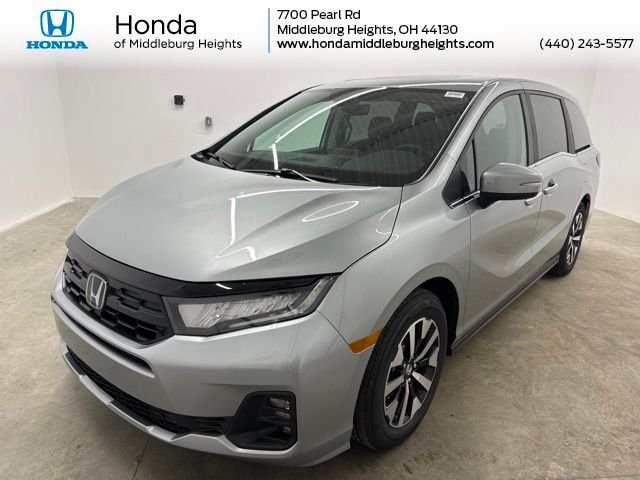 New 2026 Solar Silver Metallic Honda EX-L image 1