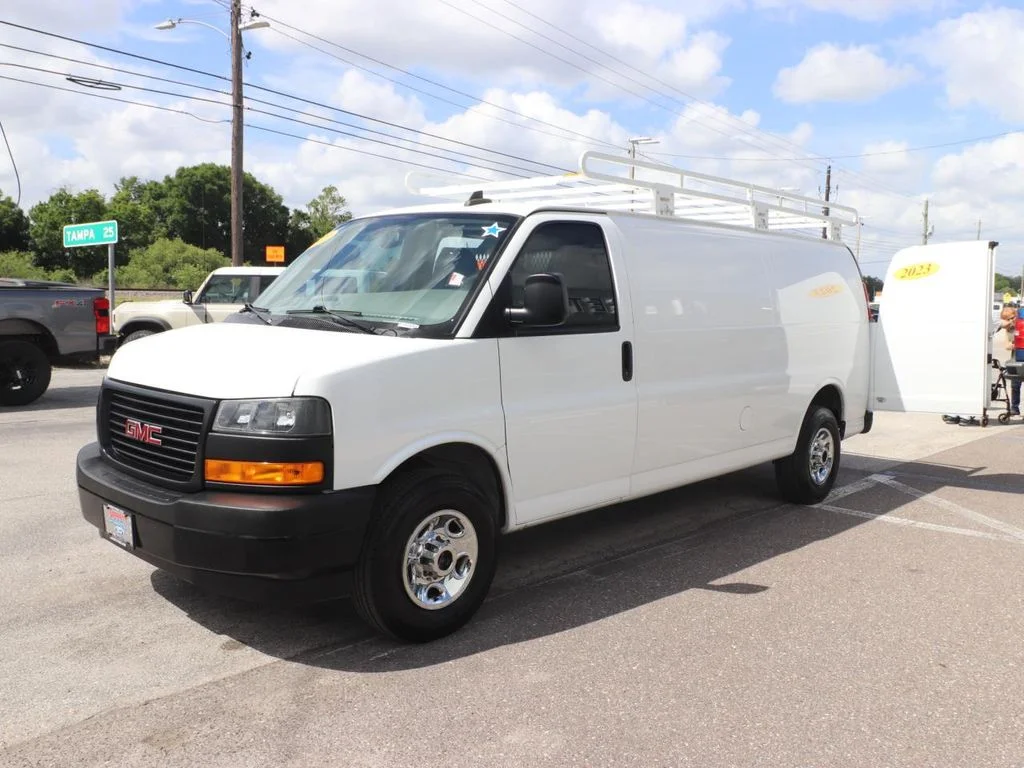 Certified Used 2023 White GMC Work Van image 3