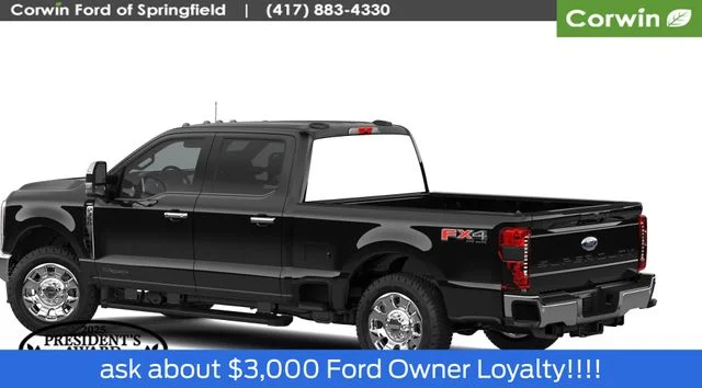 New 2026 Agate Black Metallic Ford F-350® Lariat® image 2