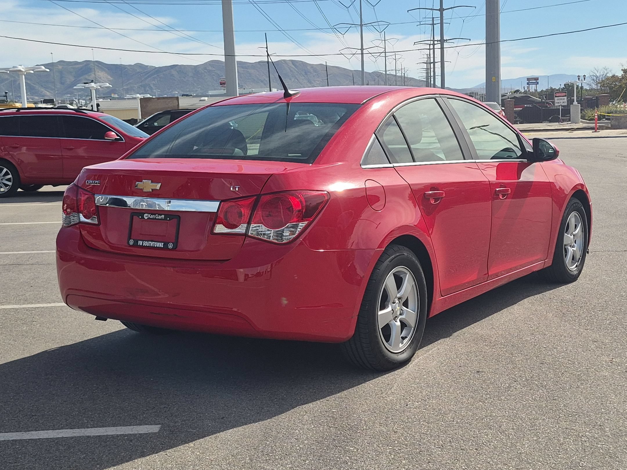 Used 2014 Red Hot Chevrolet 1LT image 3