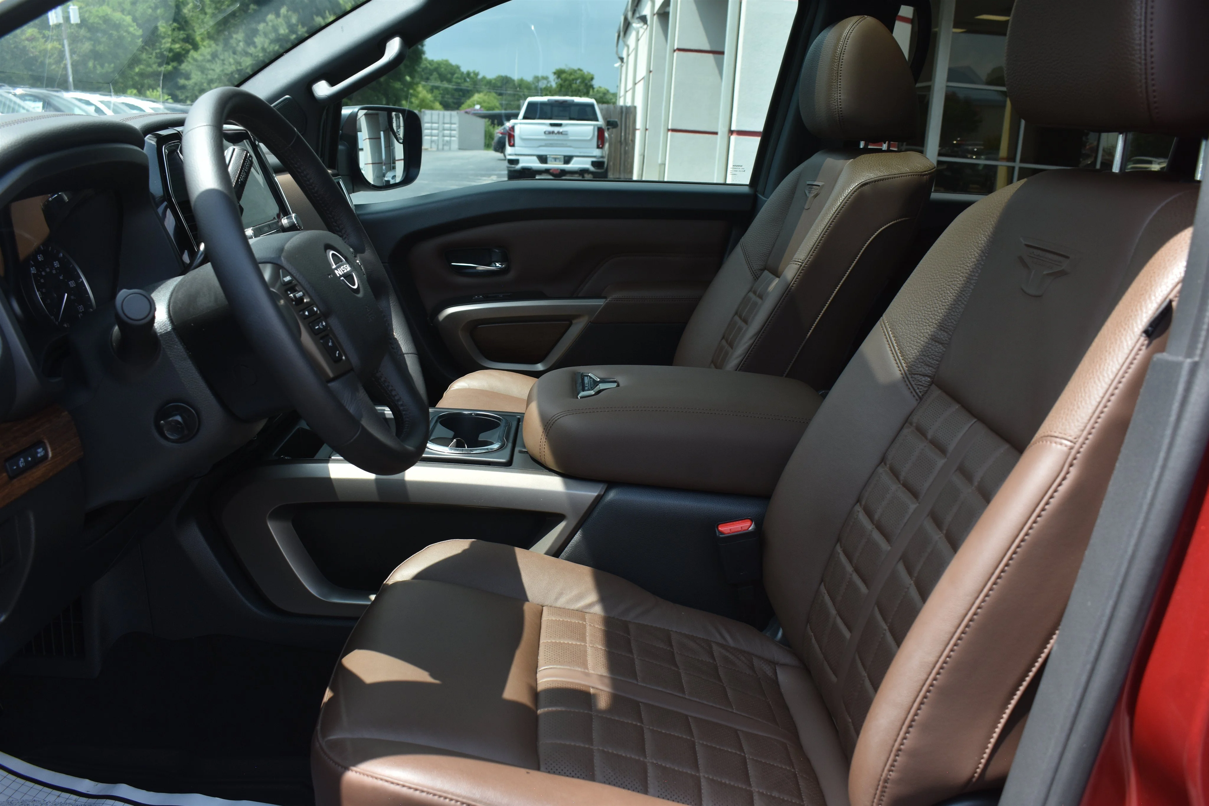 Used 2024 Cardinal Red Metallic Nissan Platinum Reserve image 16