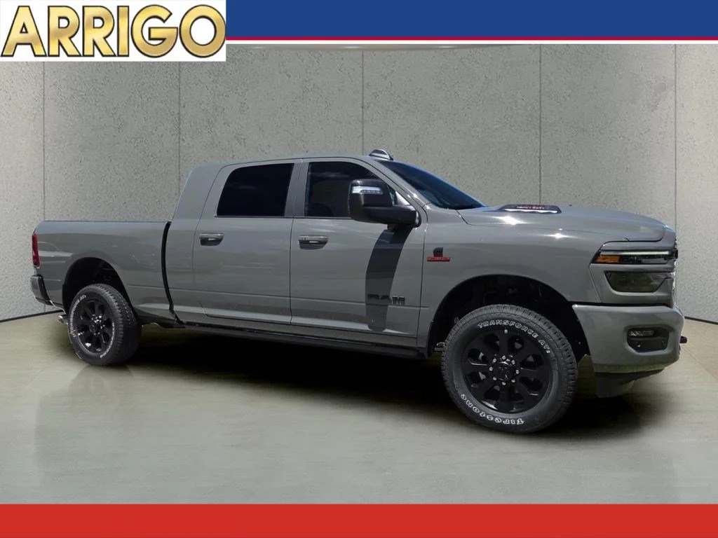 New 2026 Ceramic Gray Clear-Coat Exterior Paint RAM Laramie image 1