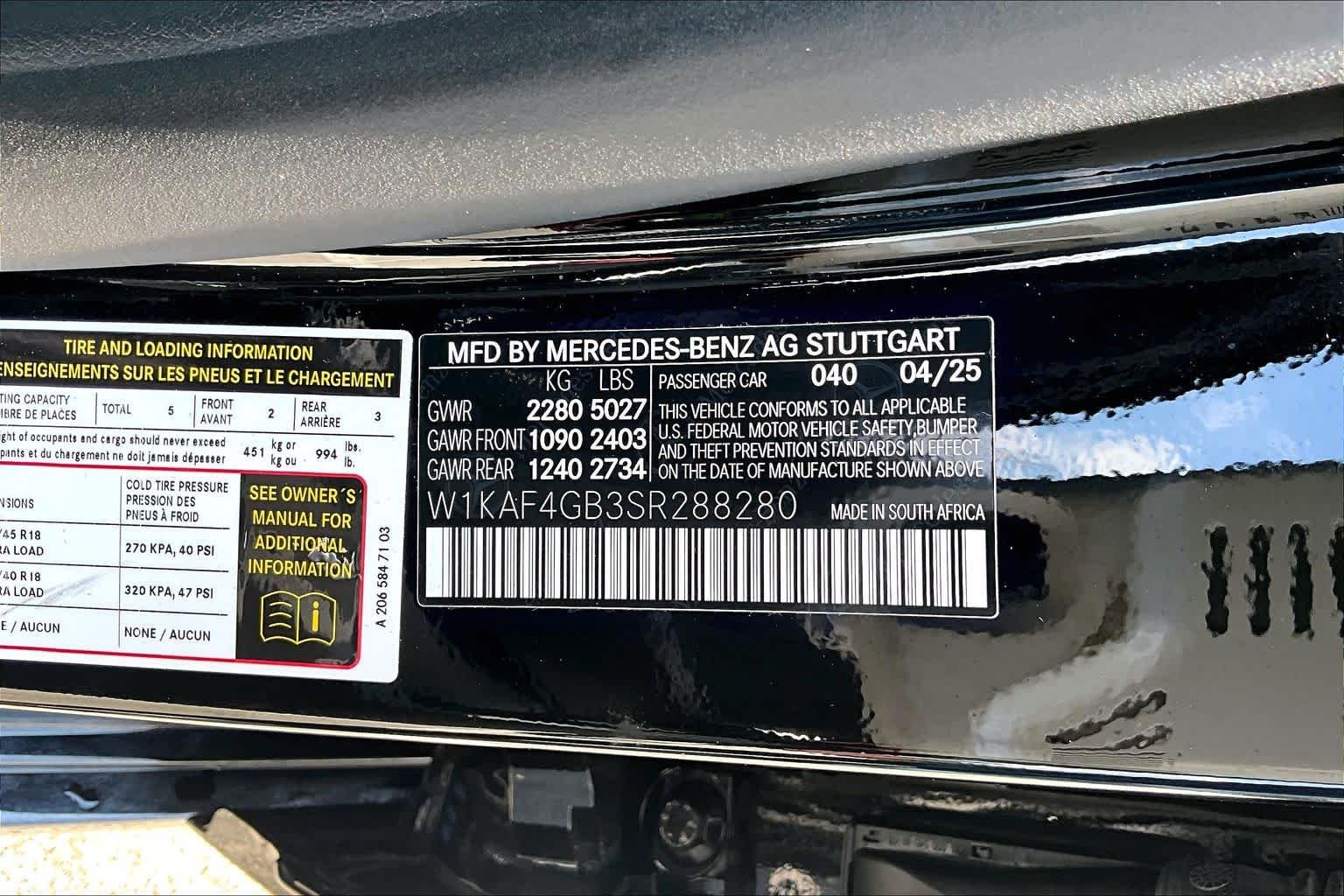 Used 2025 Black Mercedes-Benz C 300 image 37