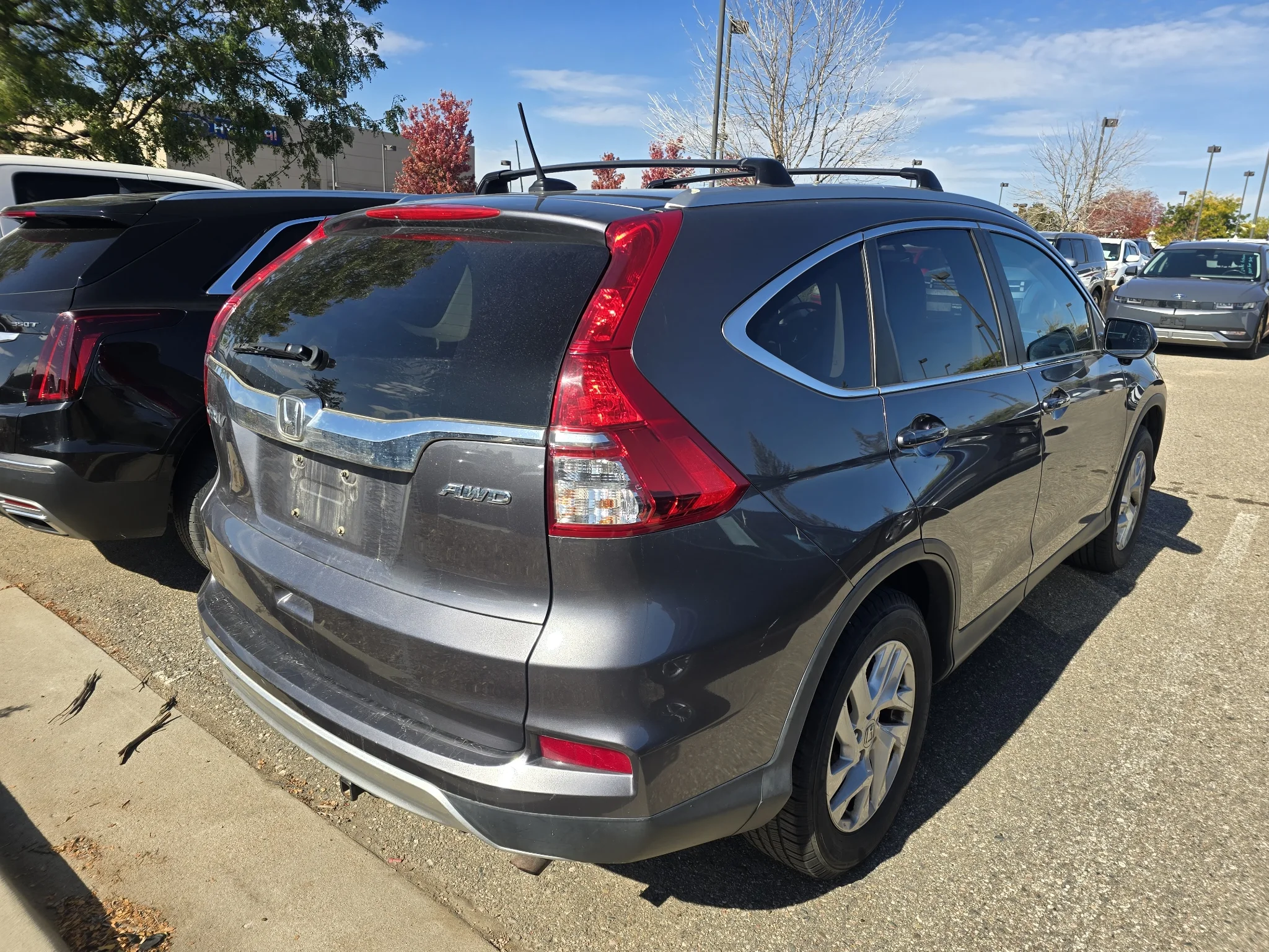 Used 2015 Modern Steel Metallic Honda EX-L image 5