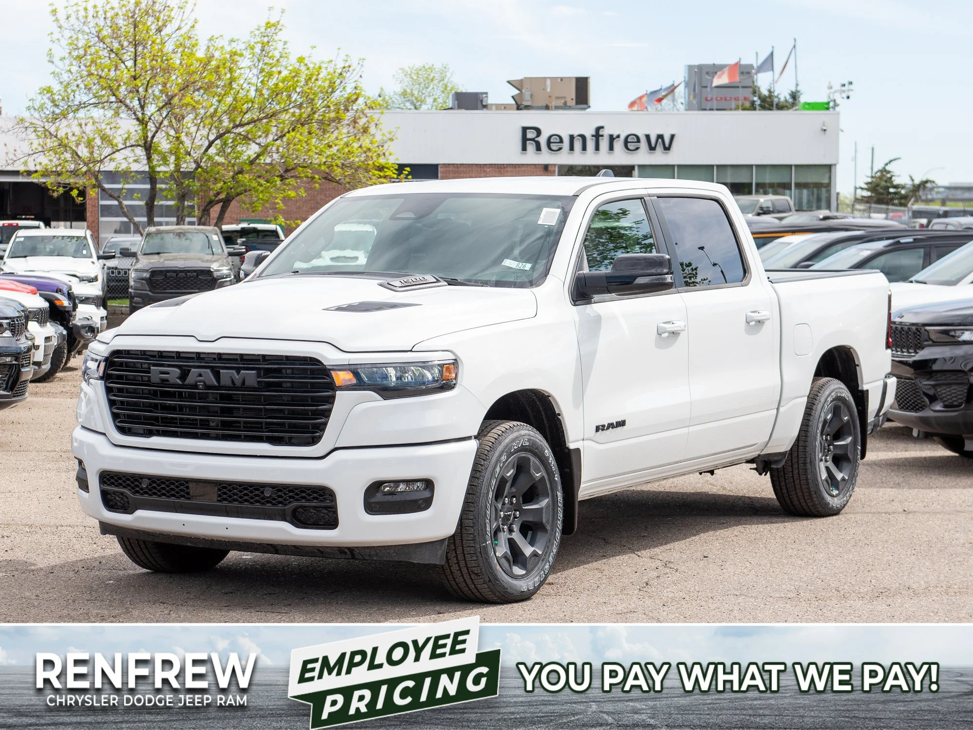 New 2026 White RAM Sport* image 1