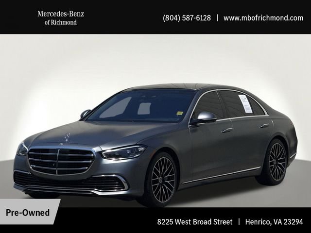 Used 2023 Gray Mercedes-Benz S 580 image 1