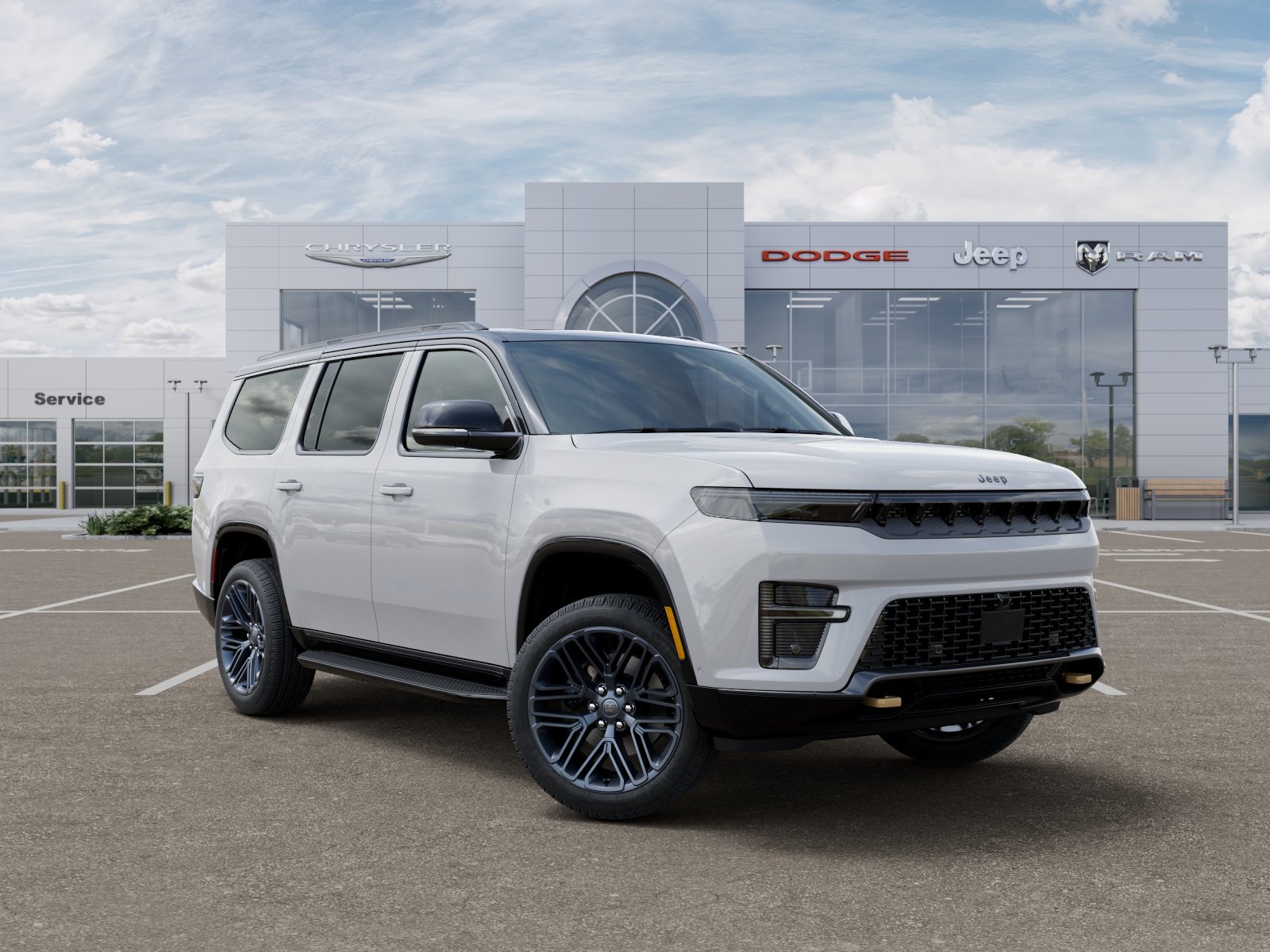 New 2026 Bright White Clear-Coat Exterior Paint Jeep Series III image 31