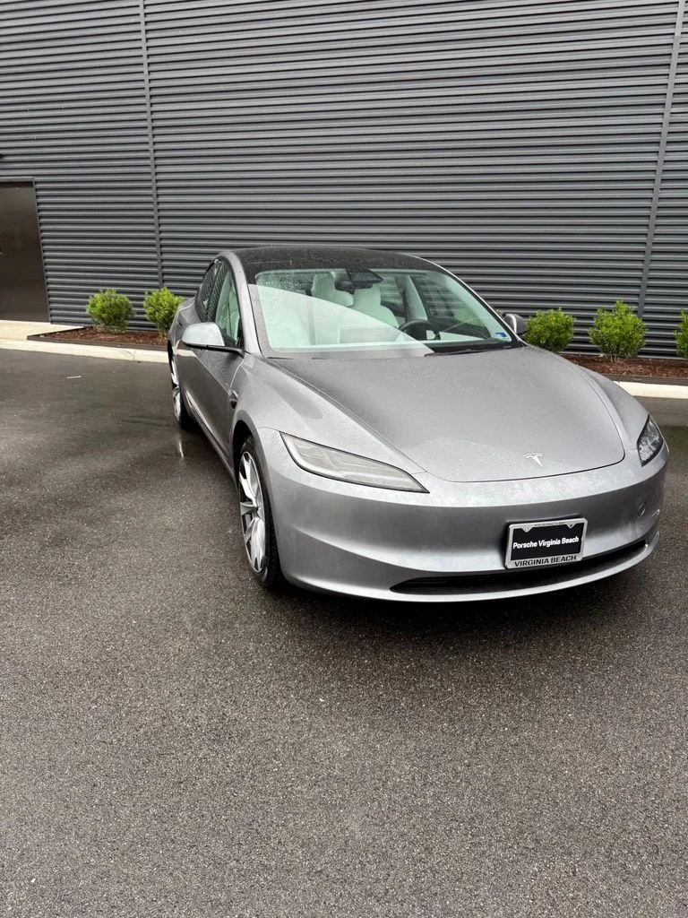 Used 2025 Tesla Model 3 Long Range with VIN 5YJ3E1EA5SF065050 for sale in Virginia Beach, VA