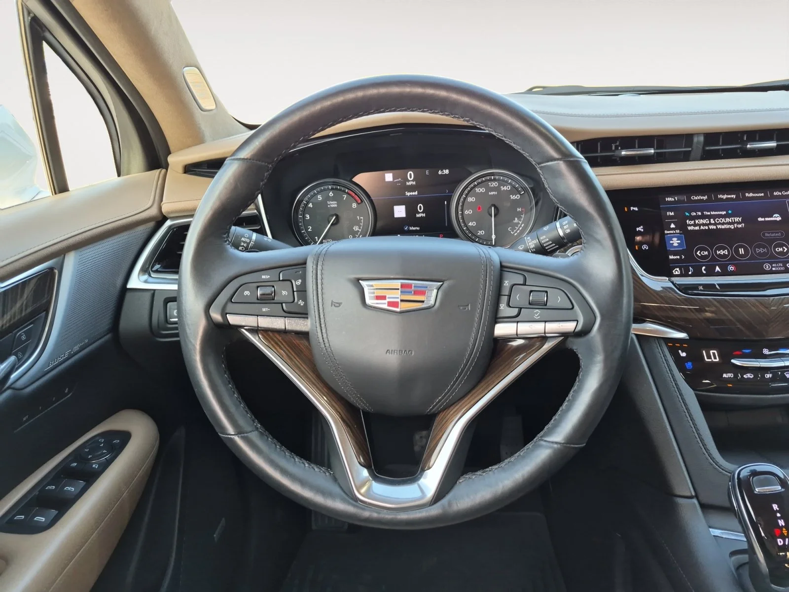 Used 2024 Crystal White Tricoat Cadillac FWD Premium Luxury image 13