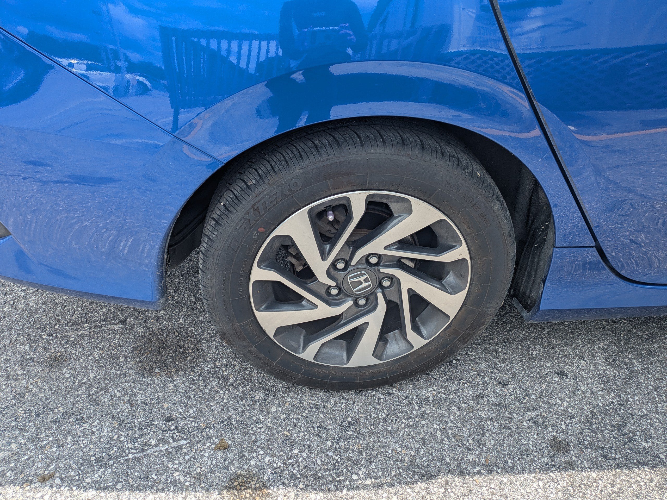 Used 2016 Blue Honda EX image 11