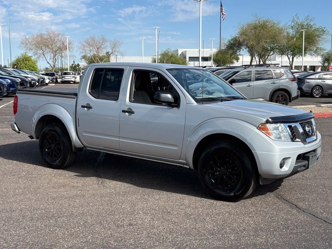 Used 2019 Brilliant Silver Metallic Nissan SV image 7