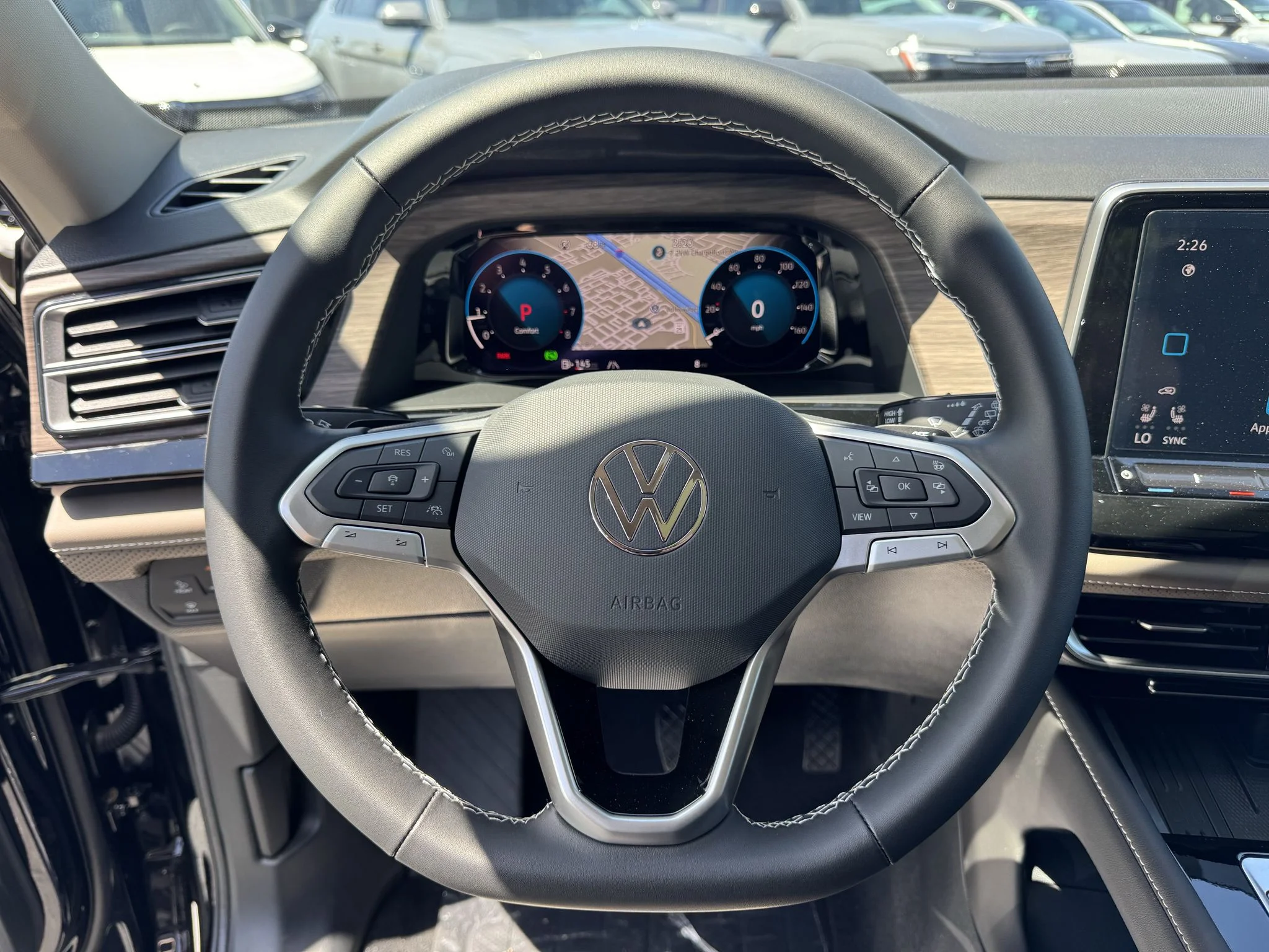 New 2026 Deep Black Pearl Volkswagen 2.0T SEL image 19