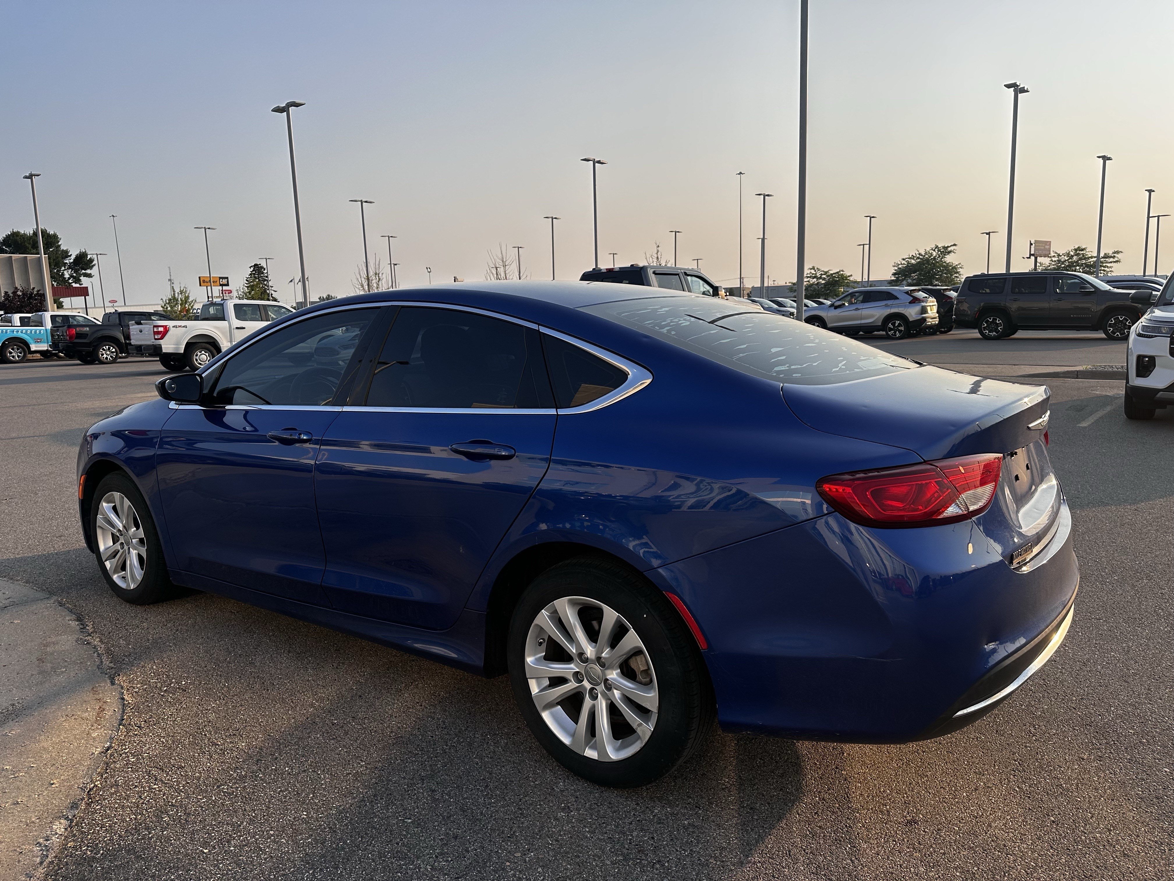 Used 2016 Vivid Blue Pearlcoat Chrysler Limited image 3