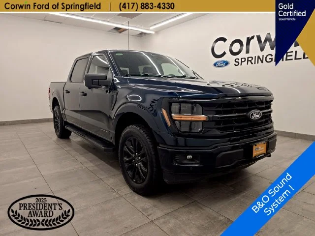 Certified Used 2024 Antimatter Blue Metallic Ford XLT image 8