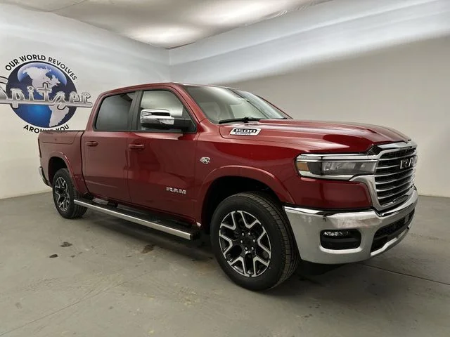 New 2026 Molten Red Pearl-Coat Exterior Paint RAM Laramie image 11