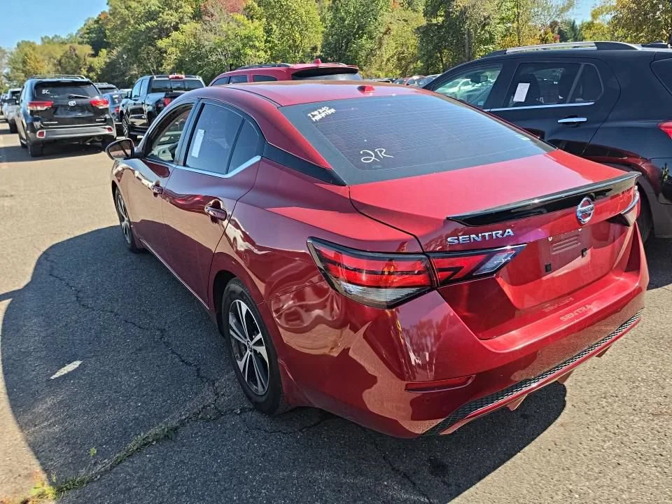 Used 2021 Red Nissan SV image 3