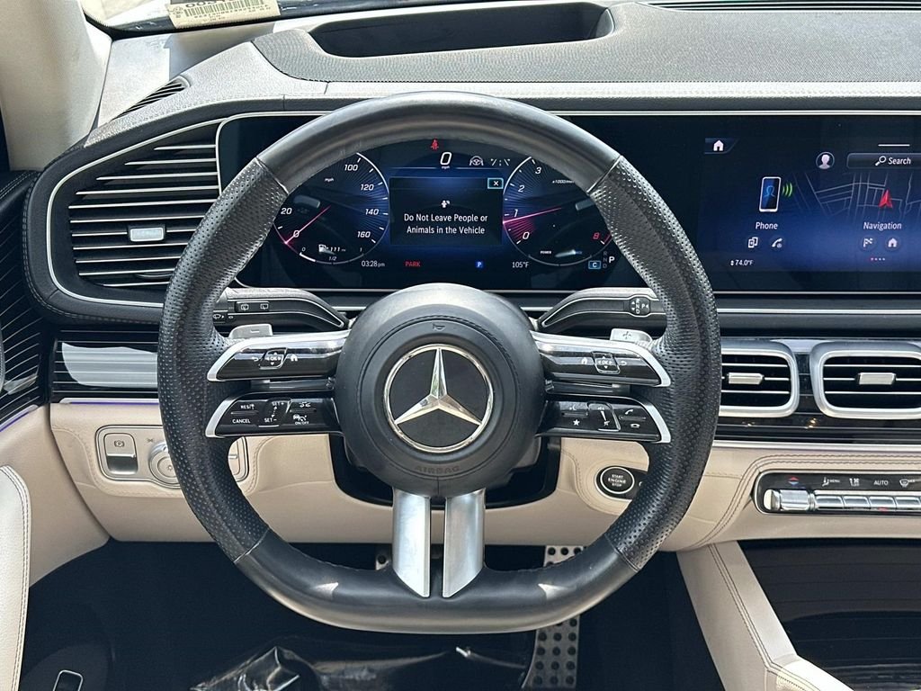 Used 2024 MANUFAKTUR Diamond White Metallic Mercedes-Benz GLS 450 image 22