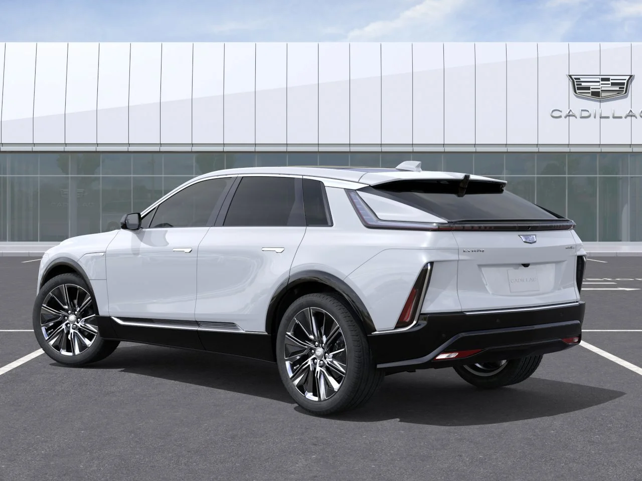 New 2026 Vibrant White Tricoat Cadillac Signature Luxury image 3