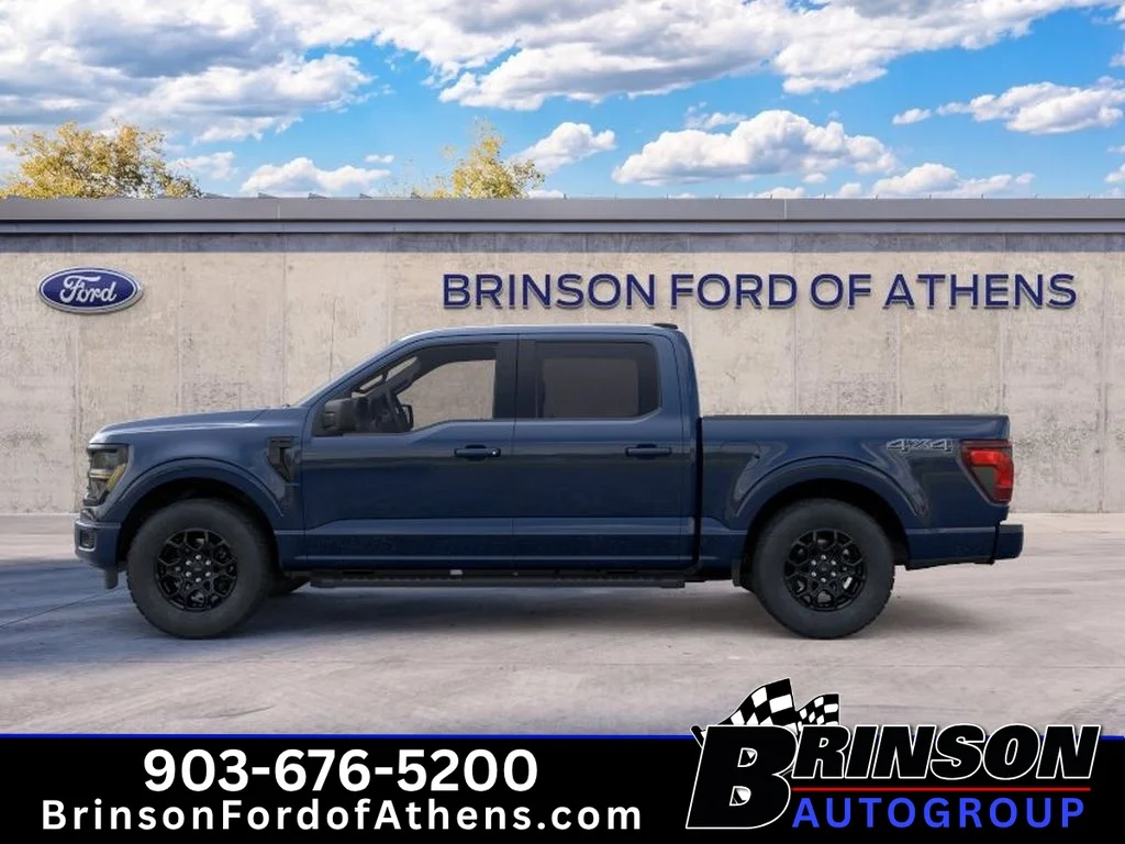 New 2026 Antimatter Blue Ford XLT image 3