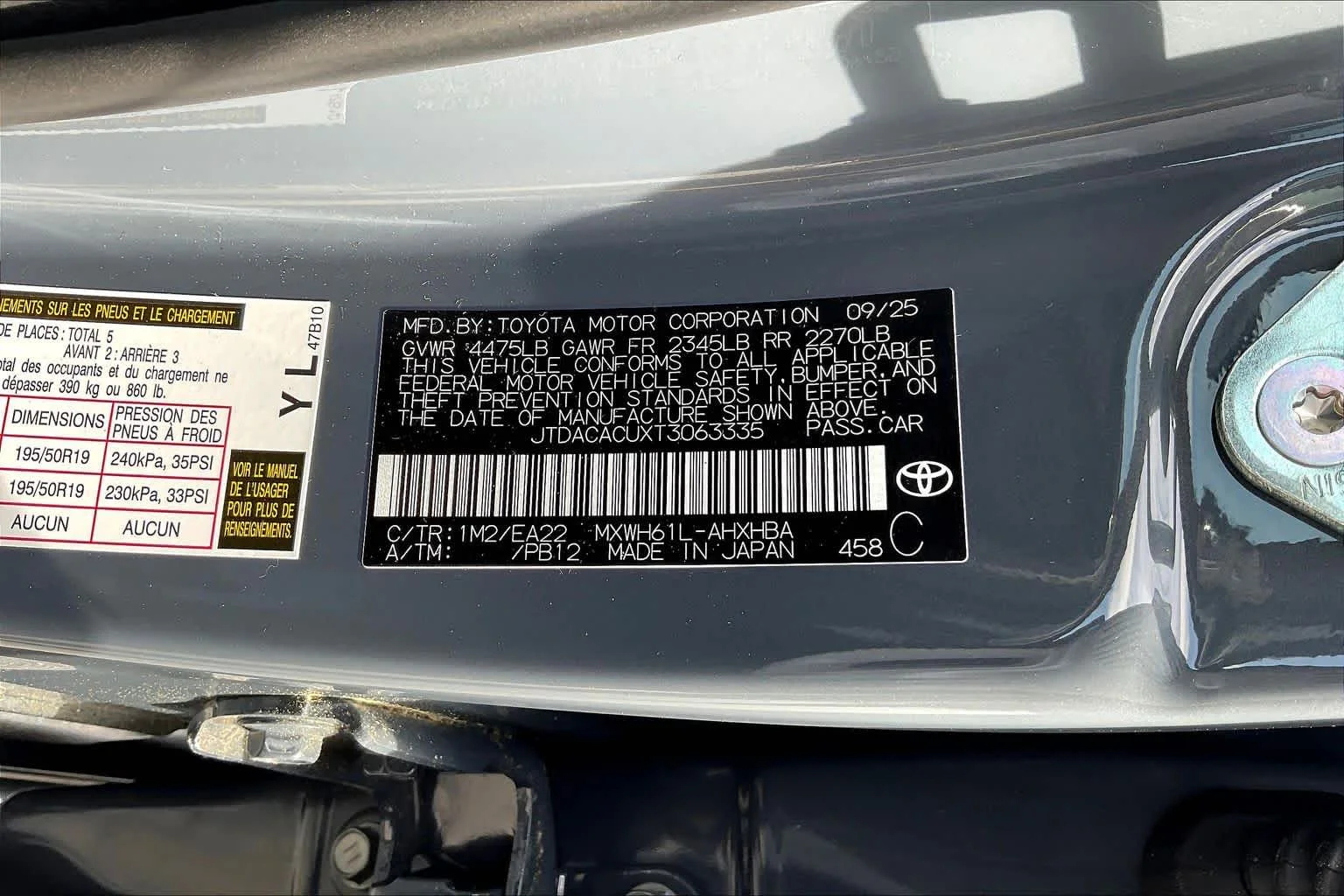 New 2026 Guardian Gray Toyota XSE Premium image 34