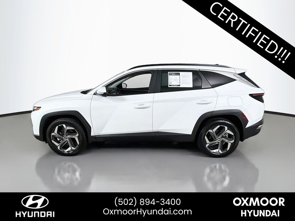 Certified Used 2023 Serenity White Pearl Hyundai SEL image 4