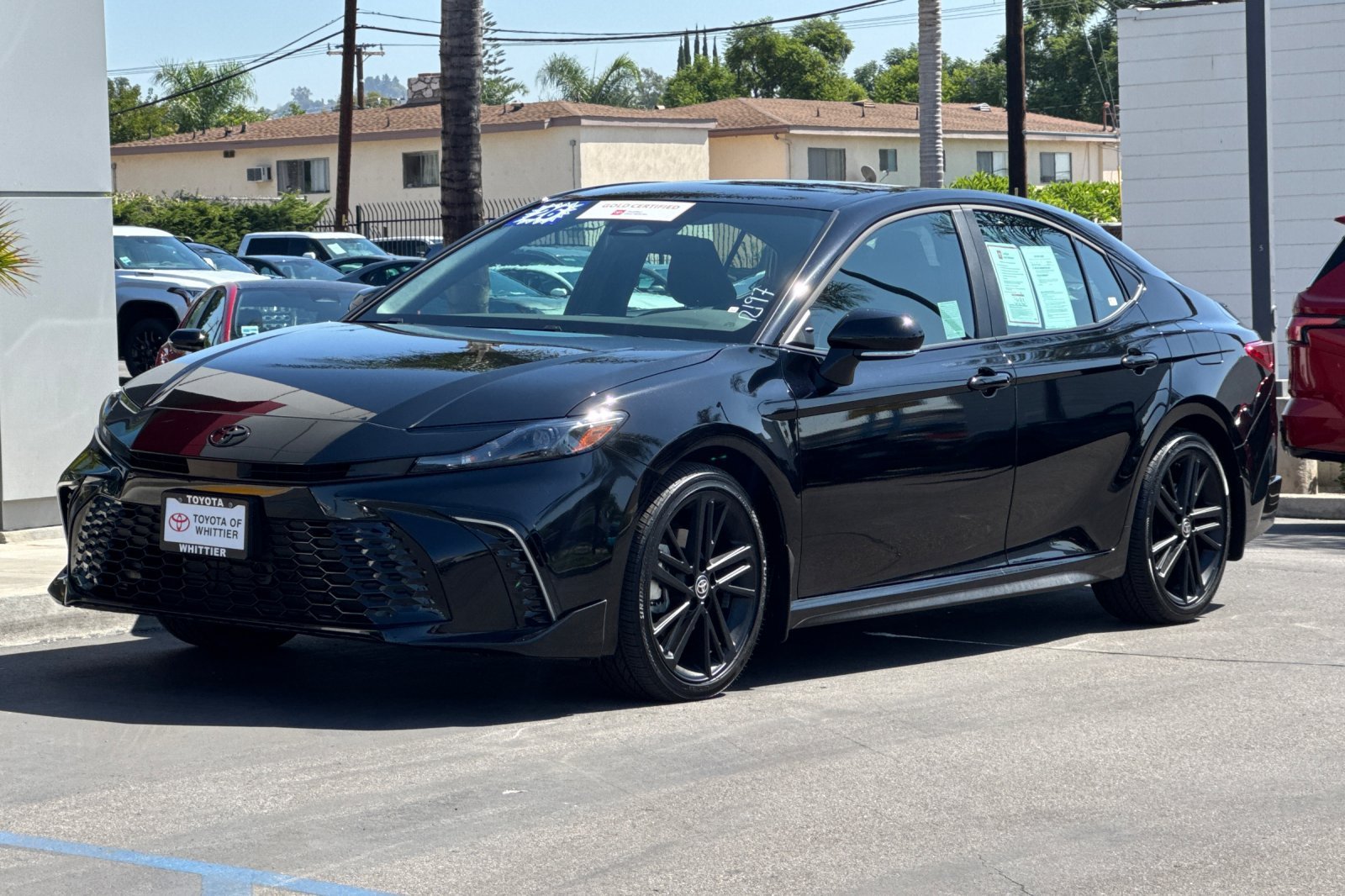 Used 2026 Black Toyota SE Nightshade image 10