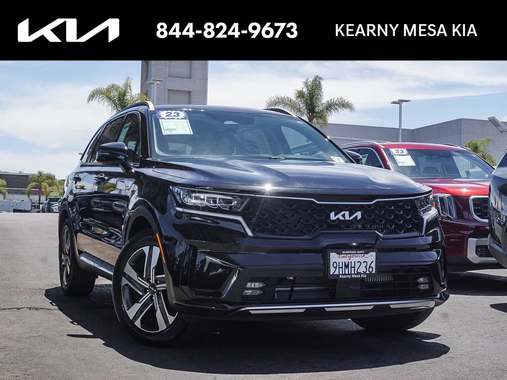 Used 2023 Black Kia EX image 1