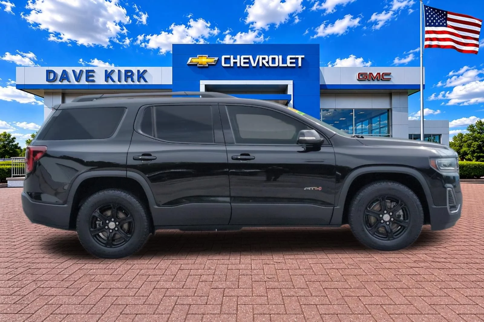 Used 2023 Ebony Twilight Metallic GMC AT4 image 2