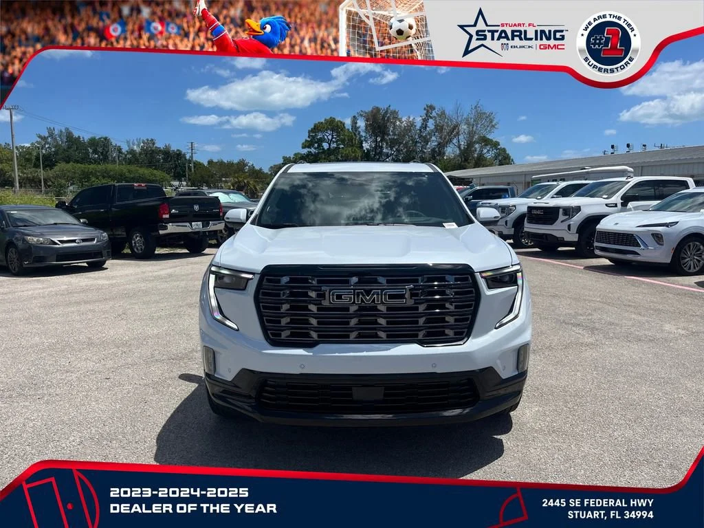 New 2026 Glacier White Tricoat GMC Denali Ultimate image 3