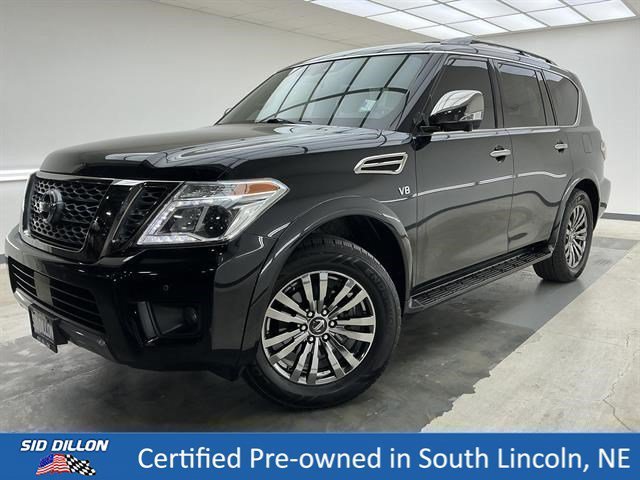 Used 2019 Super Black Nissan Platinum image 1
