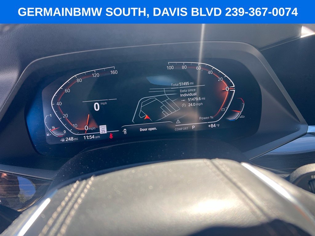 Used 2021 Black Sapphire Metallic BMW sDrive40i image 18