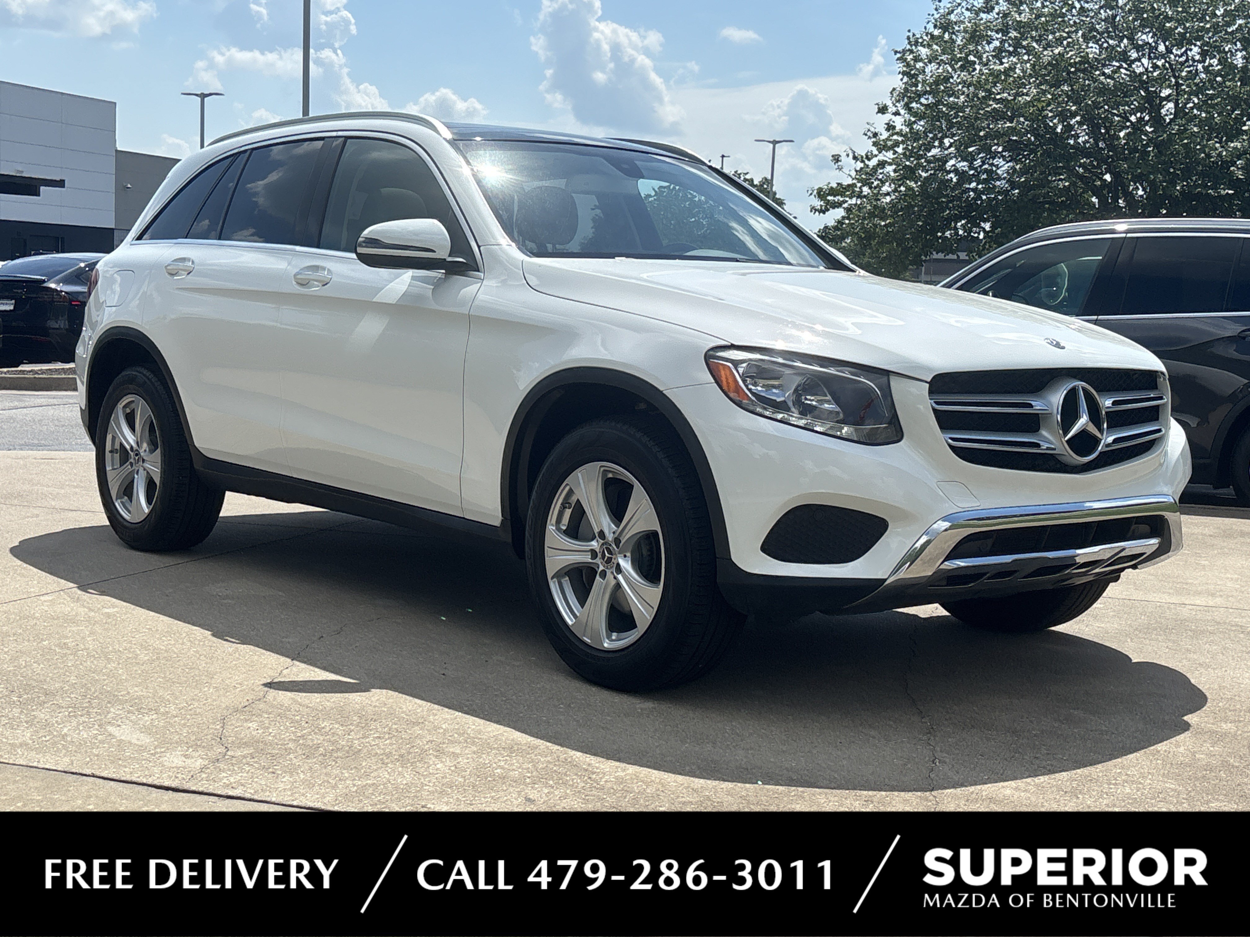 Used 2018 POLAR WHITE Mercedes-Benz 300 4Matic image 1