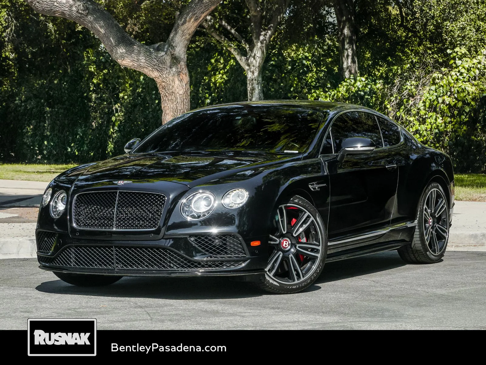 Certified Used 2017 Black Crystal Metallic Bentley V8 S image 1