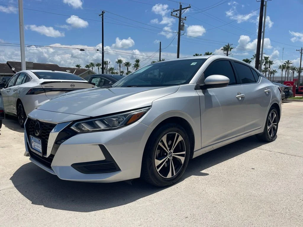 Certified Used 2023 Silver Nissan SV image 3