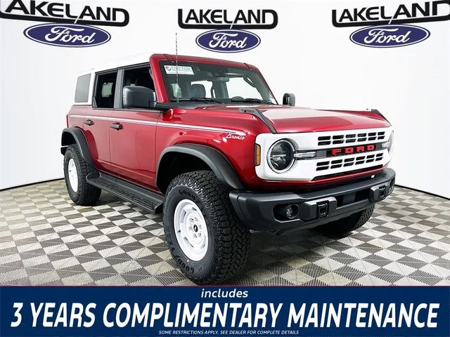 New 2026 Ford Bronco Heritage Edition