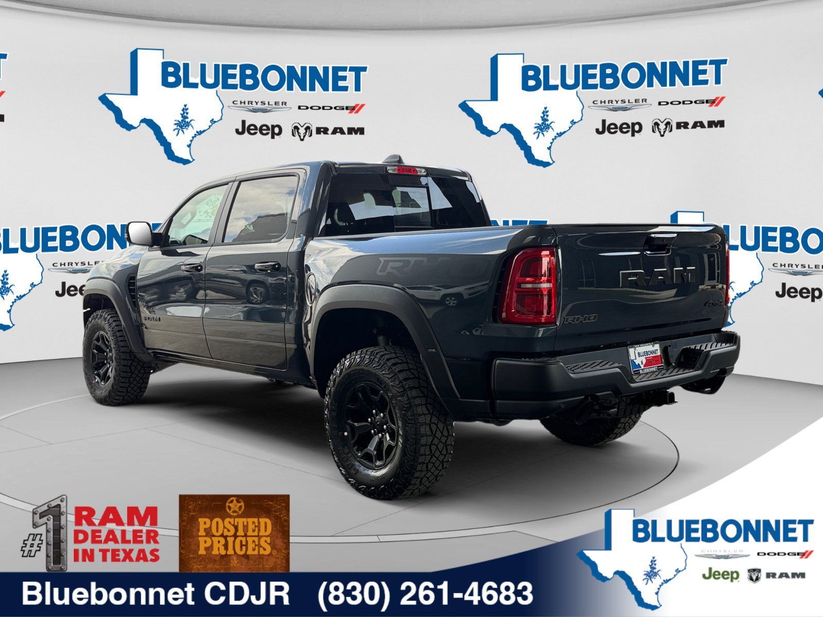 New 2026 Forged Blue Metallic Exterior Paint RAM RHO image 7