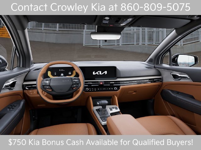 New 2027 Glacial White Pearl / Black Ro Kia X-Line image 14